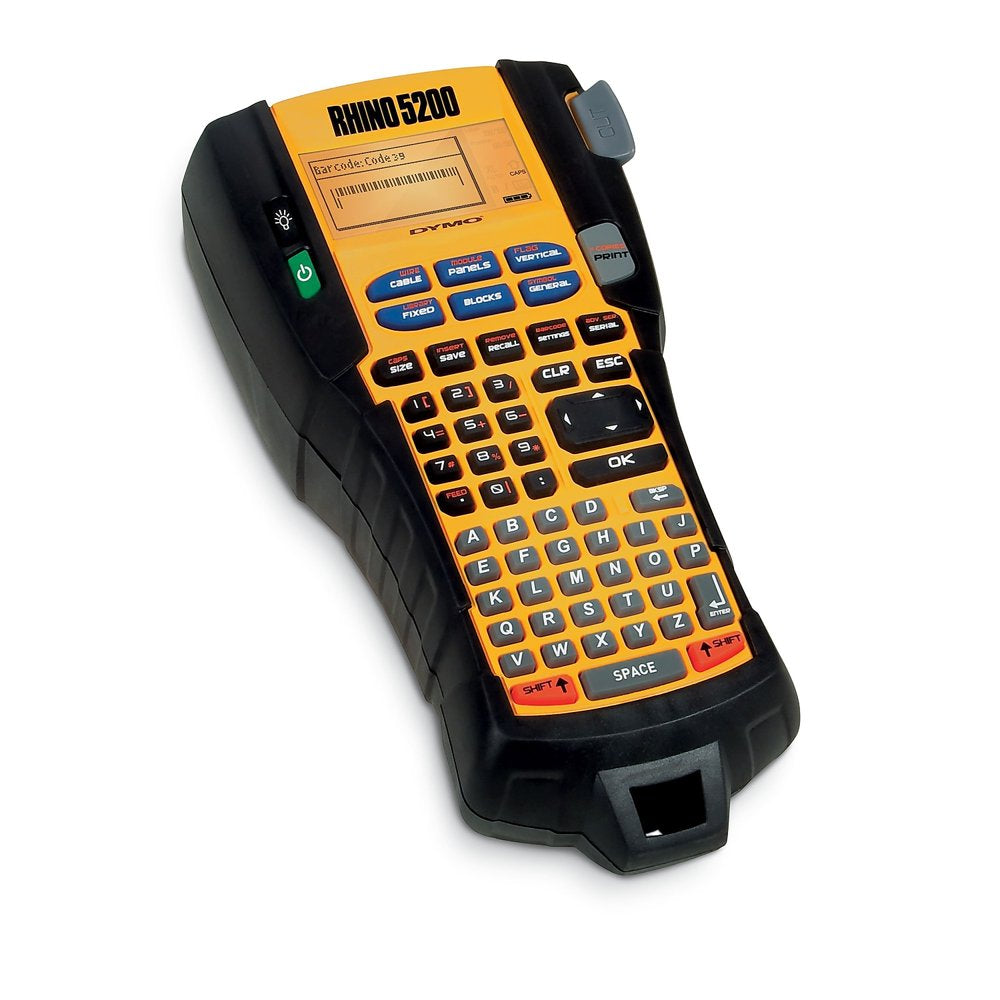 Rhino 5200 Industrial Label Maker, 5 Lines, 6-1/10W X 11-2/9D X 3-1/2H